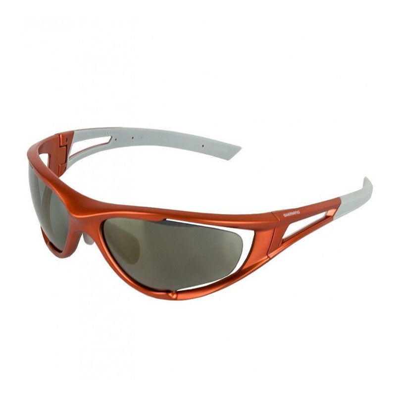 Lentes SHIMANO S50X Armazón Naranja Metalico